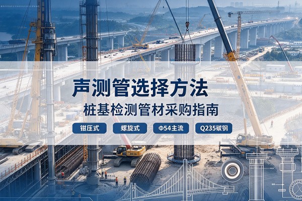 饶河声测管选型标准