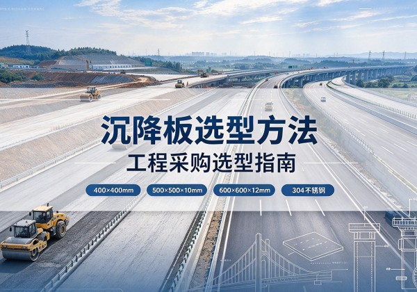 饶河沉降板选择方法