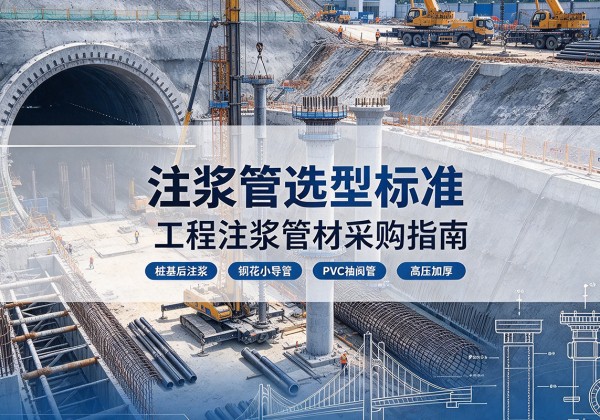 饶河注浆管选型标准